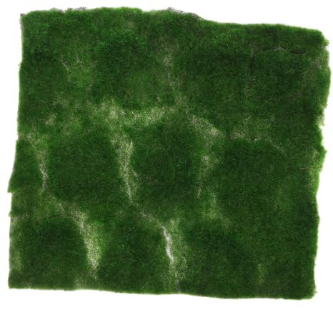 STOBOK Künstlicher Grüner Kunstrasen Matte Mikrolandschaftlich Realistische Simulation Wetterfest Zuschneidbar Vielseitig Für Indoor Outdoor Dekoration