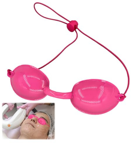 Sunbed Goggles,Sunbed Eye Protection,Tanning Goggles Comfort Protection,Protective Goggles for Patients In IPL & UV,Eye Protection Goggles for Beauty Clinic Patient Led Red Blue Light Hard Wavelength
