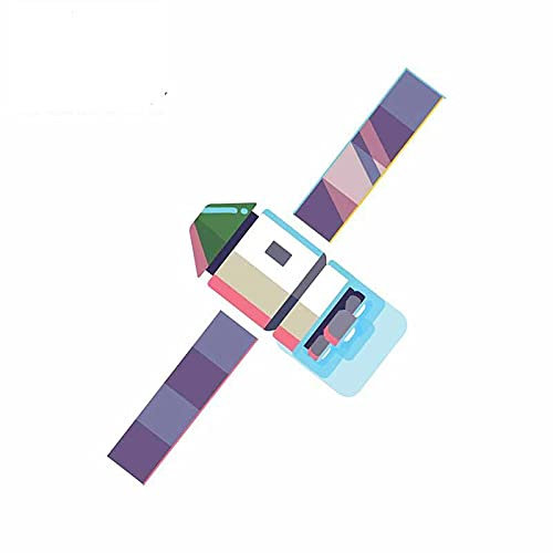 13 cm x 10,4 cm für Space ISS Autoaufkleber Surfbrett Kühlschrank Dekoration kreativ kratzfest