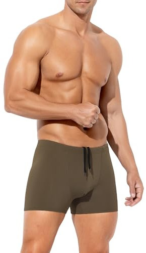 Arjen Kroos Costume da Bagno Uomo Boxer con Coulisse Pantaloncini Calzoncini Piscina Boxershorts Slip Nuoto Mare Spiaggia