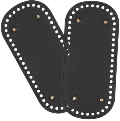 jojofuny 2 Stück Gewebtes Taschenzubehör Farbige Geldbörse Leckerbissen Zum Einfachen Häkeln Dekorieren Herstellen Von Damen DIY Handtaschen Gestrickte Häkeltasche Strickgrundlagen