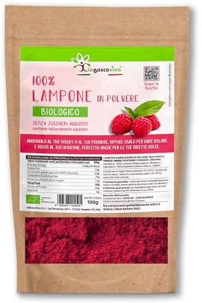IoBoscoVivo Frambuesa liofilizada en polvo BIO - 100g