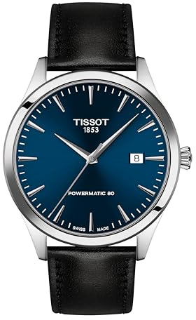 Tissot Classic Dream 40mm, Swiss Automatic Watch for Men, Stainless Steel Case, Blue Dial, T1584071604100