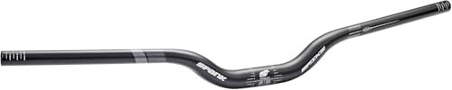 Spank Spike 800 Vibrocore, Rise 50 mm, 31,8 mm Kleiderbügel für Erwachsene, Unisex, Schwarz/Grau, LTD, 800 mm