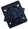 Oceansouth TITAN Drehteller (Top und Sockel) drehkonsole tv drehteller drehtisch drehbeschlag drehlager drehscheibe tisch fernseher drehplatte schwarz für buffet groß swivel druckkugellager