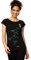 FellHerz Yogamädchen schwarz - L - Damen T-Shirt aus 100% Bio-Baumwolle Organic Cotton fair nachhaltig alternativ Bambus Pflanze Baum Mädchen Fee Sport