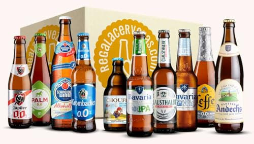 Cervezus Pack Cervezas sin Alcohol, Pack de 10 Variedades