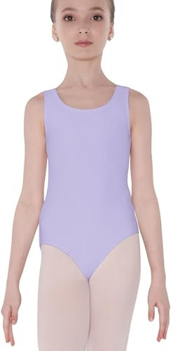 Wear Moi Cabriole Body da ragazza in microfibra ed elastan, Lilla, Age 12/14