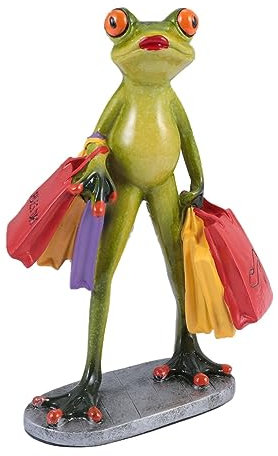 TOVINANNA Kunstharz Frösche Deko Basteln Für Schreibtisch Tischdekoration Frösche Ornament Zuhause Wohnzimmer Schlafzimmer