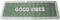 INTRECCI Tappeto Bagno, Tappeto Doccia Antiscivolo, Assorbente, Lavabile, 50x140 cm, Tappetino Magico per Bagno e Cucina. Modello: Good Vibes, Verde