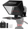 NEEWER BASICS X12B Aluminiumlegierung Hebbarer Teleprompter 12 für iPad Tablet Telefon DSLR Kamera, Fernbedienung & App Steuerung, Kompatibel mit iOS Android, Pro für Online Unterricht Live Streaming