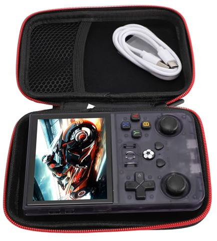 Keenso Handheld -Spielekonsole 4000mah Retro Game Console mit Dual 3D -Sticks für Heimreise (128GB)