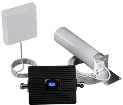 Handy-Signalverstärker-Kit, Internet-Booster, 360 ° Omni-Netzwerk, 2G, 3G, 4G-Verstärker 900 1800 2100 MHz Größere Abdeckung(900-1800MHz)