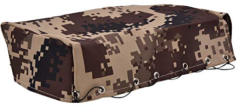 Alomejor Canvas -Zelt für FY004 Model Car, Camoufag Military Truck Upgrade, DIY -Design, Material, für RC Enthusiasten