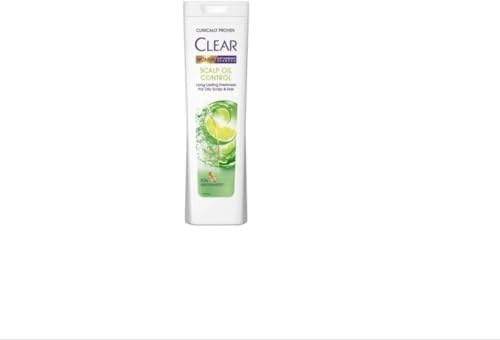 CLEAR Women’s Anti-Dandruff & Oil Control Shampoo 225 ml – Deep Cleansing Scalp Care with Anti-Flake Formula, Nourishing & Refreshing Hair Treatment for Oily Scalp PACK OF 3