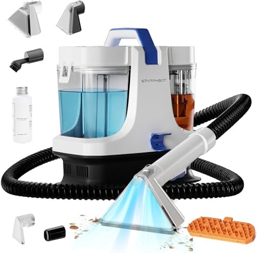 STARRYBOT Portable Carpet Cleaner, 15KPa, White