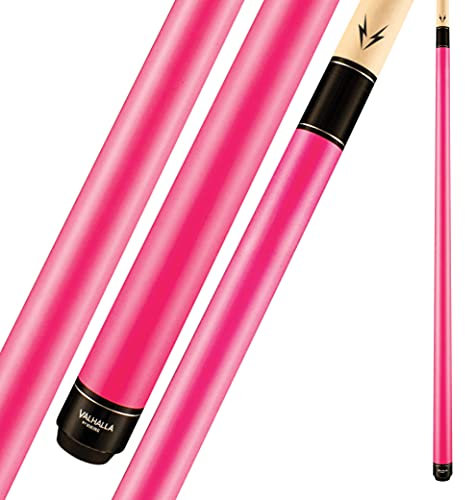 Viking Valhalla 100 Series No Wrap Lot de 2 queues de billard en 2 parties 147,3 cm 567 g Rose