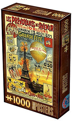 D-Toys Puzzle 1000 Stück, 67555VP20, Uni