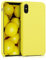 kwmobile Case Compatible with Apple iPhone X Case - TPU Silicone Phone Cover with Soft Finish - Yellow