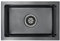 vidaXL Fregadero Hecho a Mano Pila Lavabo Cocina Comedor Alberca Servicio Grifo Lavar Olla Platos Integrado Acero Inoxidable Negro