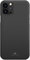 Black Rock - Hülle Ultra Thin Iced Case passend für Apple iPhone 12/12 Pro I Halb-Transparent, Dünn, Transluzent Cover (Schwarz)