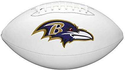 Wilson NFL Live Signature Autogramm-Fußball, offizielle Größe, Baltimore Ravens