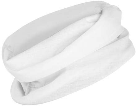 beSunshine Premium Unisex Scarf Motorbike Cycling Neck Warmer Balaclava Snood Multi Use (White, One size (50 x 25cm))