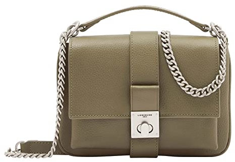 LIEBESKIND Berlin DIA Crossbody Umhängetasche, Small (HxBxT 16cm x 21cm x 3cm), oakmoss