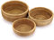 SUMTree Panier de fruits plateau tissé en rotin panier de service support de rangement pour cookies, pain,fruits (rond,26CM)
