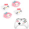 DLseego Anime Theme 4 Thumbstick Kappen Grip Set Caps für Xbox Series X PS5 PS4 Switch Pro Controller,Joystick Schutz Anhänge,Thumb-Stick Grip PS4 PS5 Zubehör,Kaninchen und Miezekatze