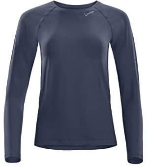 Winshape Damen Light and Soft Long Sleeve Top Aet118ls Yoga-Shirt, Anthrazit, XXL EU