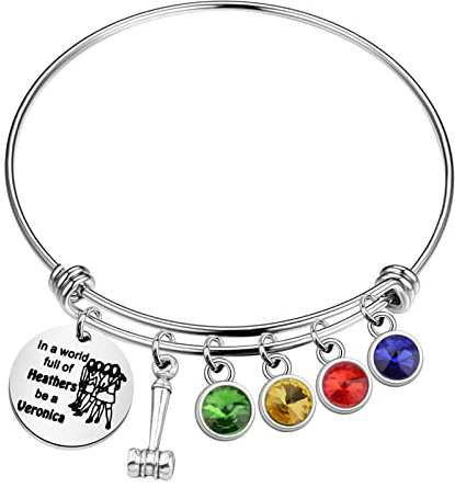 MYOSPARK Heather Musical Inspired Gift - Broadway Musical Bracelet for Theatre Lover - Be a Veronica (UK Be a Ver BR)