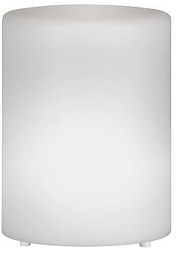 FHL easy! | Akku-Tischleuchte Ceppo | Mit Fernbedienung | Helligkeit 3-Stufen-Dimmbar | RGB 7-Stufen | Leuchtdauer bis 15h | 1x LED 0,2 + 0,1 Watt | 8 Lumen - 3000 Kelvin | Weiß | 850293