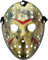 Fartoni Maske Terror oder Angst Freitag Halloween. Maske Terror oder Angst Hockey. Maske oder Maske für Halloween. Halloween-Kostümzubehör.