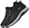 Mocasines sin Cordones para Hombre Zapatillas Casual para Hombre Sin Cordones Calzado de Walking Deportivo Bajas de Ligerasy Transpirables Zapatos de Tenis,Negro,46/280mm