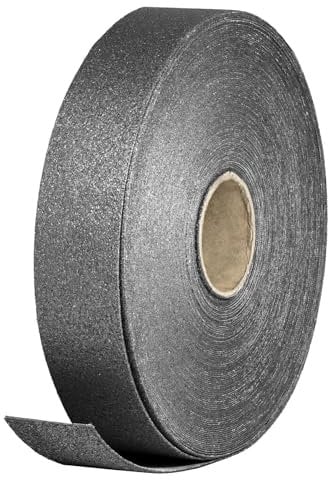 Graphitbelag Graphit-Gleitgewebe für Bandschleifer Schleifmaschinen | Breite & Länge wählbar: Breite: 75 mm | Länge: 2 m