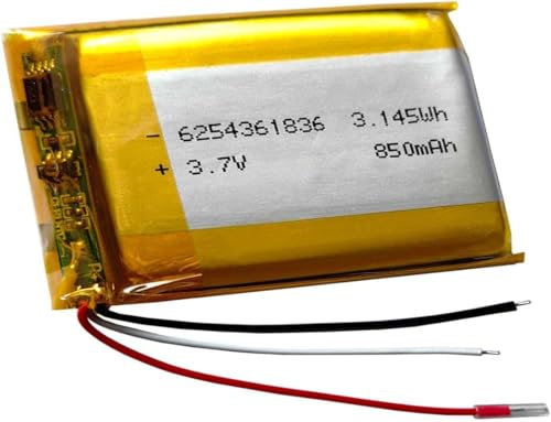 Batterie de rechange 850 mAh 3,7 V pour casque de jeu sans fil Plantronics Rig 700, Rig 700HD, Rig 700HS, Rig 700HX, Rig 700Pro
