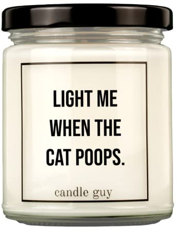 candle guy Duftkerze im Glas [Brennzeit 70h] - Duft-Kerze handgemacht mit Spruch | Freches Geschenk für Frauen, Freundin, Geburtstag | 100% Sojawachs, schöne natürliche Düfte mit ätherischem Öl