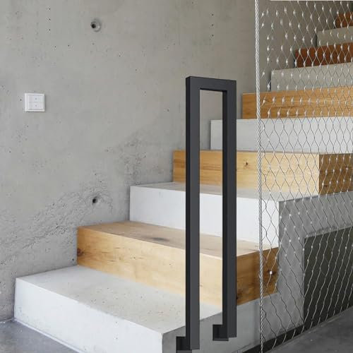 handlauf Edelstahl aussen An der Wand montierter U-förmiger Treppenhandlauf mit Absturzsicherung seitlich montierter Treppenhandlauf für die Terrasse Stützstange für dekoratives Zaungeländ