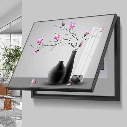 Generisch Sicherungskasten Abdeckung Schrank Stromverteiler Sicherungskasten Motiv Kreativ Dekoratives Bild des Verteilerkastens Gemälde Ausblenden Für Büro Esszimmer Heimdekoration,G,40x30cm