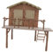 KITANDOVE 1stk Simulationshausmodell Tischdeko Aus Sand Feenhaftes Gartenhaus Lebendiges Haushandwerk Spielzeug DIY Puppenhausmöbel Wildtierszenendekor Miniatur-bauernhaus Brown