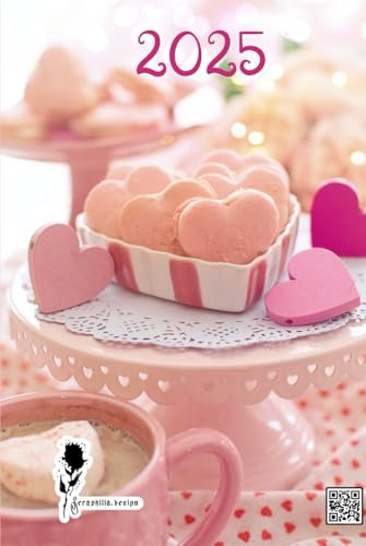 Mein Kalender 2025 - gebundenes Buch - Jahreskalender, Terminkalender, Wochenplaner, Geburtstagsplaner im praktischen Taschenbuchformat von ... die Familie oder auch fürs Business | Sweet