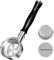 KOFIKOFI Porte-filtre sans fond de 58 mm, 2 oreilles, filtre Porta Bottomless pour tête de brassage E61, Flair 58, ECM, Rocket, Sanremo, Synesso, Slayer, machine à expresso VBM avec panier filtrant en