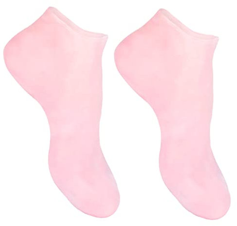 BESPORTBLE Feuchtigkeitsspendende Fußpflegesocken Anti-trockenheits-schutz Weiche Anti-riss Socken Mit Polsterung Für Empfindliche Haut Rutschfest Pflegend Hautschützend Atmungsaktiv Für