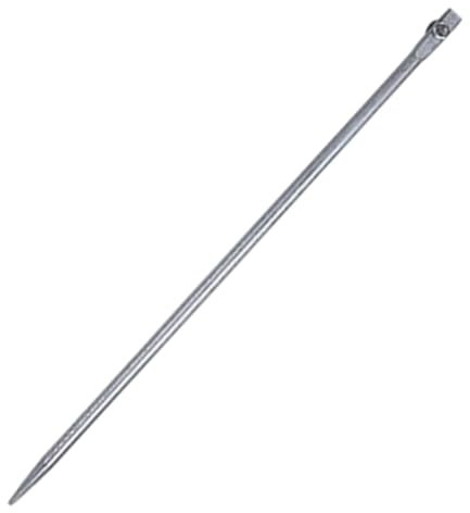 Asta di terra, asta di terra, in acciaio zincato portatile per elettrica sicura, ideale per applicazioni per il cantiere e di costruzione