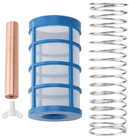 Reemplazo Del Ionizador De Piscina Solar-ionizer Ionizer Ionizer Anode De Cobre | Limpiador De Agua Flotante Con Ánodo De Cobre | Incluyendo Cesta De Tamiz Y Tornillo | Piezas De Repuesto Para Áreas D