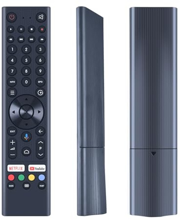 WKOLF Nueva mando a distancia de repuesto, compatible con TD Systems K32DLX15GLE 10213983 10513981 K24DLX15GLE K32DLX14GLE K40DLX14GLE K40DLX15GLE K50DLX14GLQ K50DLX15GLE 58DLX1174GLQ K65DLX14GLSQ