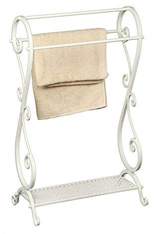 Vintage-Home Französischer Wäscheständer Handtuchhalter Handtuchständer Antik Shabby Eisen