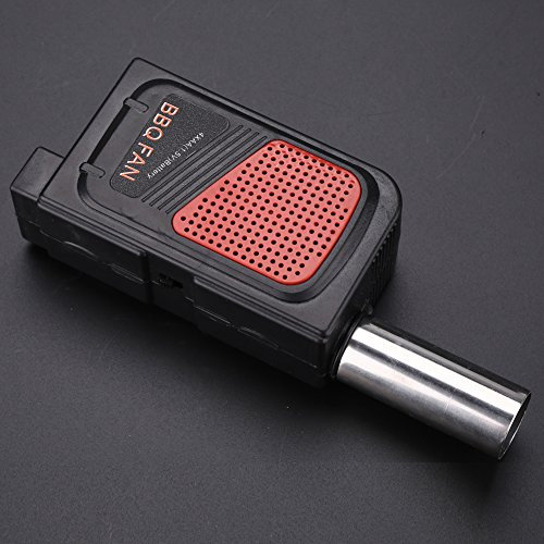 Soplador Barbacoa Manual Portable Electric Bbq Fan Pequeño Electricidad BBQ Fire Blower Soplador de Aire Para Acampar Al Aire Libre Picnic Grill Barbacoa Herramienta de Cocina Soplador de Polvo