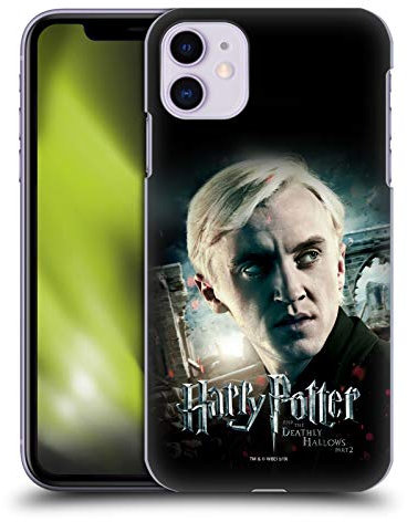 Head Case Designs Offizielle Harry Potter Draco Malfoy Deathly Hallows VIII Harte Rueckseiten Handyhülle Hülle Huelle kompatibel mit Apple iPhone 11